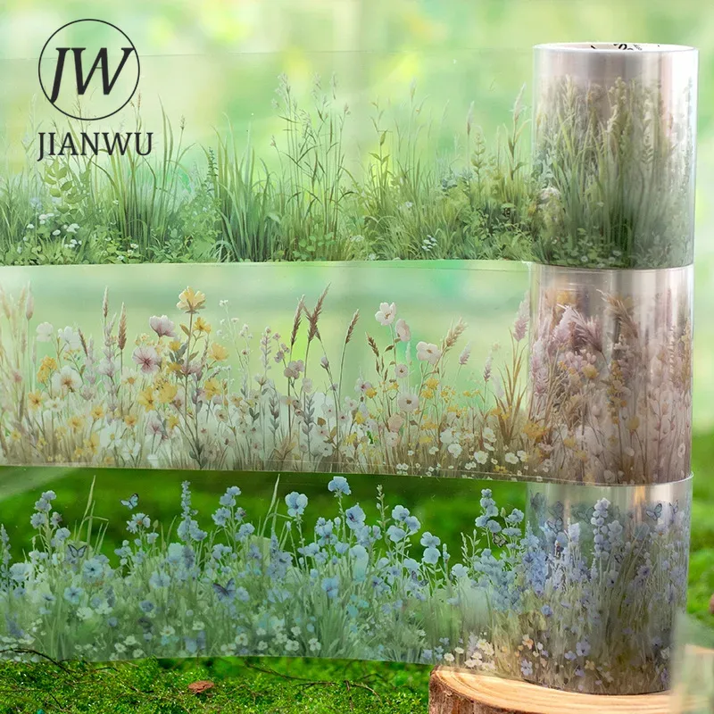 Floral Tape Green - JIANWU 50mm * 200 cm Groene