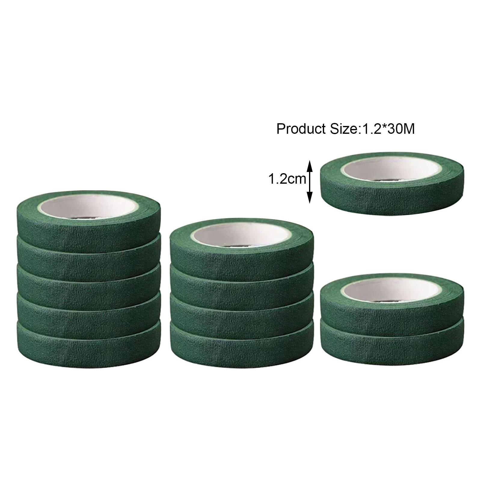 12 Rollen Bloemstroken, Donker - Floral Tape Green recensie en prijs