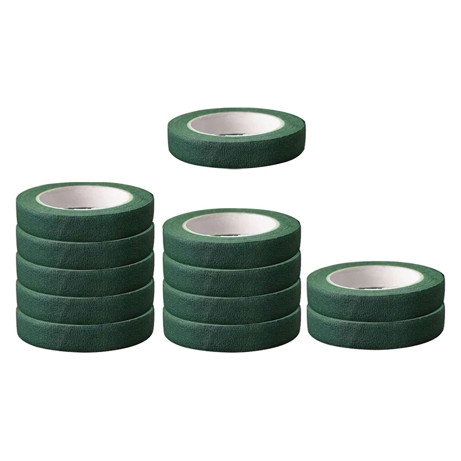 12 Rollen Bloemstroken, Donker - Floral Tape Green recensie en prijs