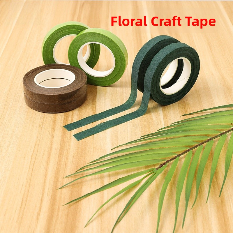 Handgemaakte bloemenboekettape - Floral Tape Green recensie en prijs
