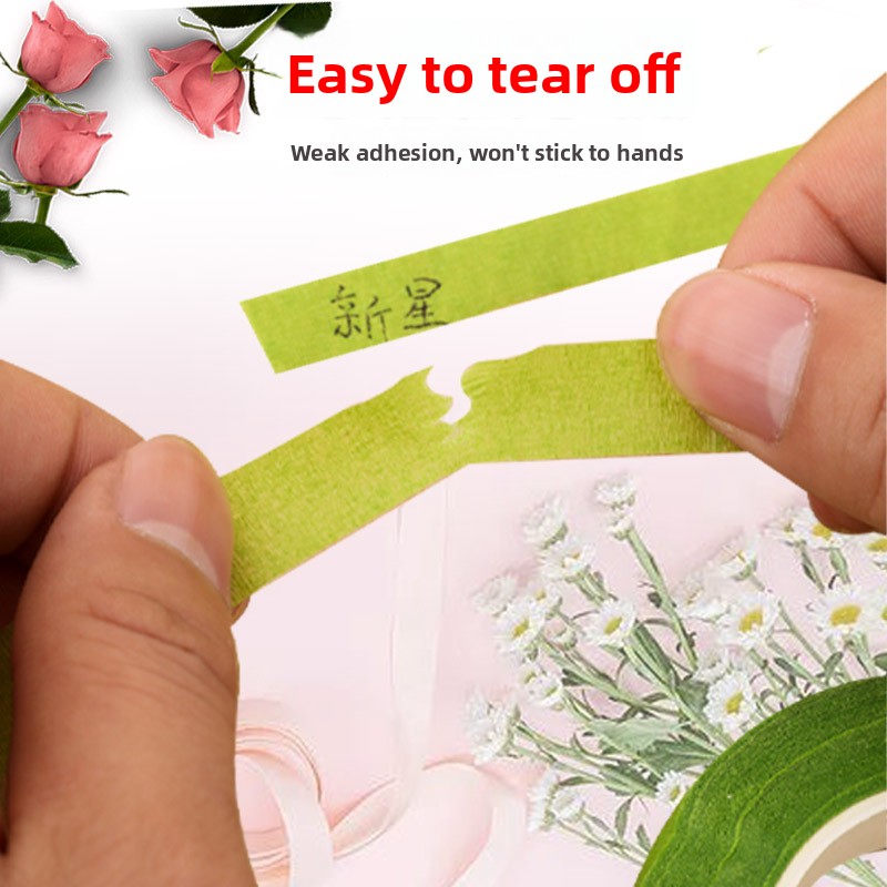 Handgemaakte bloemenboekettape - Floral Tape Green recensie en prijs