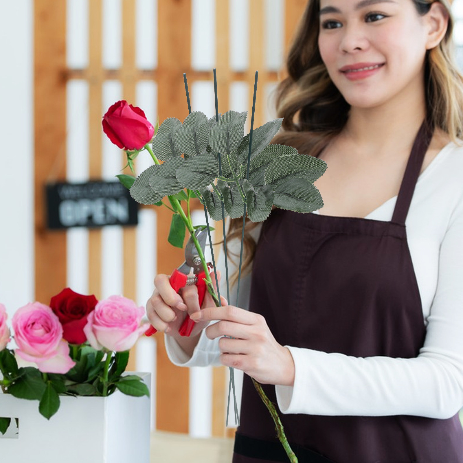 20-delige bloemstukken-set voo - Floral Tape Green recensie en prijs
